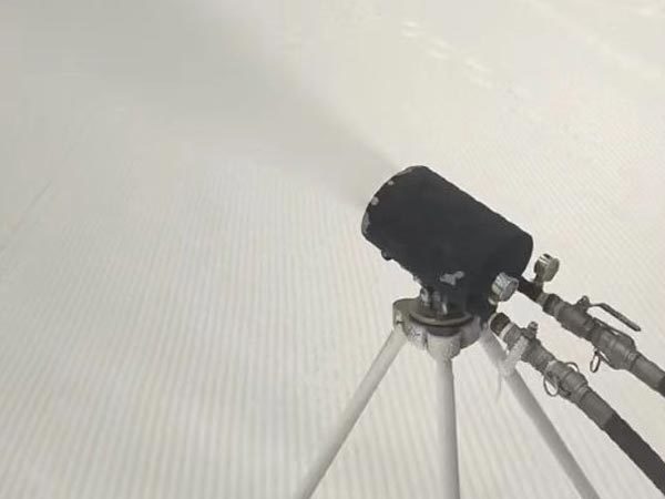 Dual-nozzle Indoor Snow Making Machine