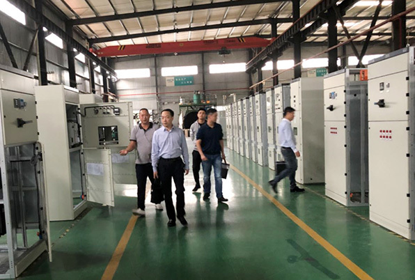 热烈欢迎重庆江津区经信委领导莅临尊龙凯吋考察工作