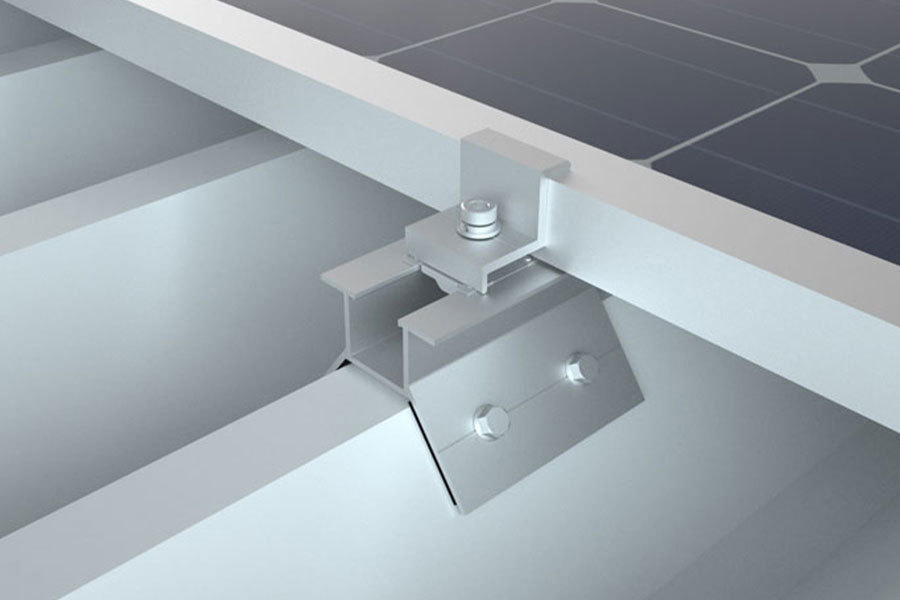 Roof Solar Mounting System Series - Metal Clamps