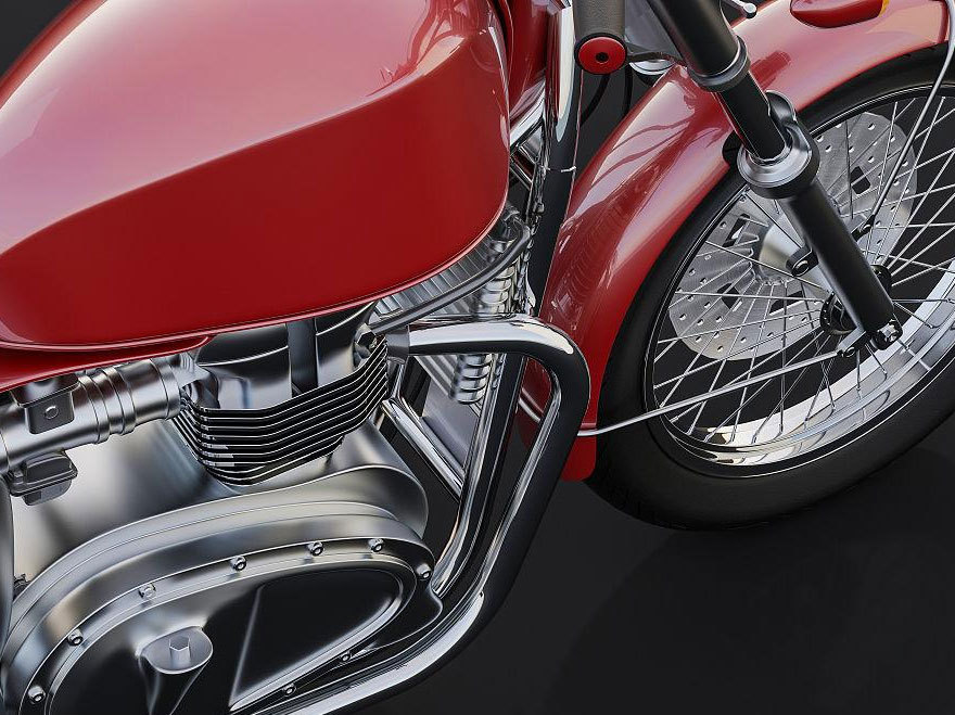 The role of a motorcycle frame