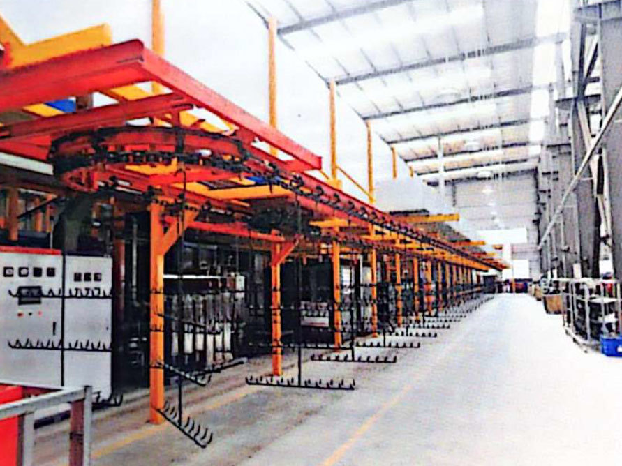 Electrophoresis production line