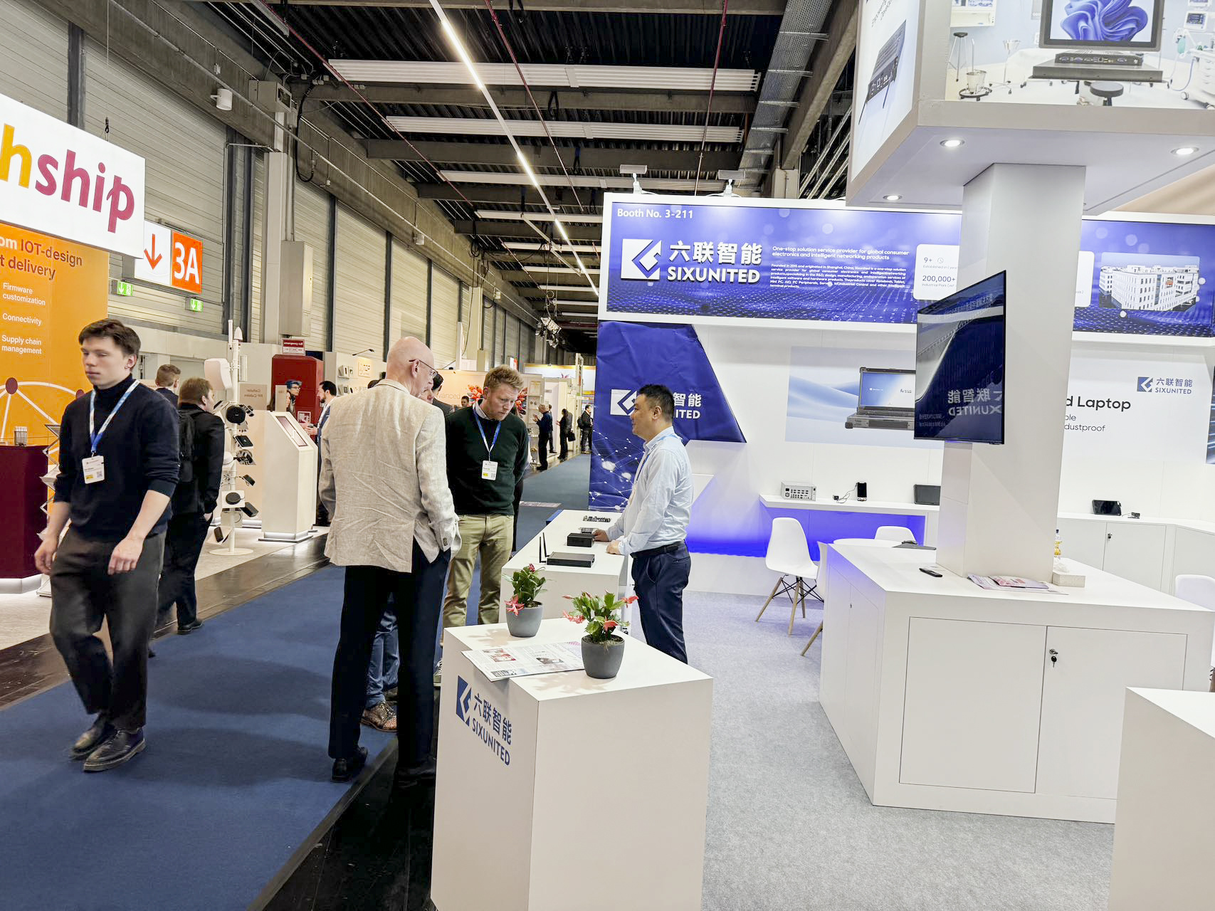 Sixunited made a stunning appearance at Embedded World 2024