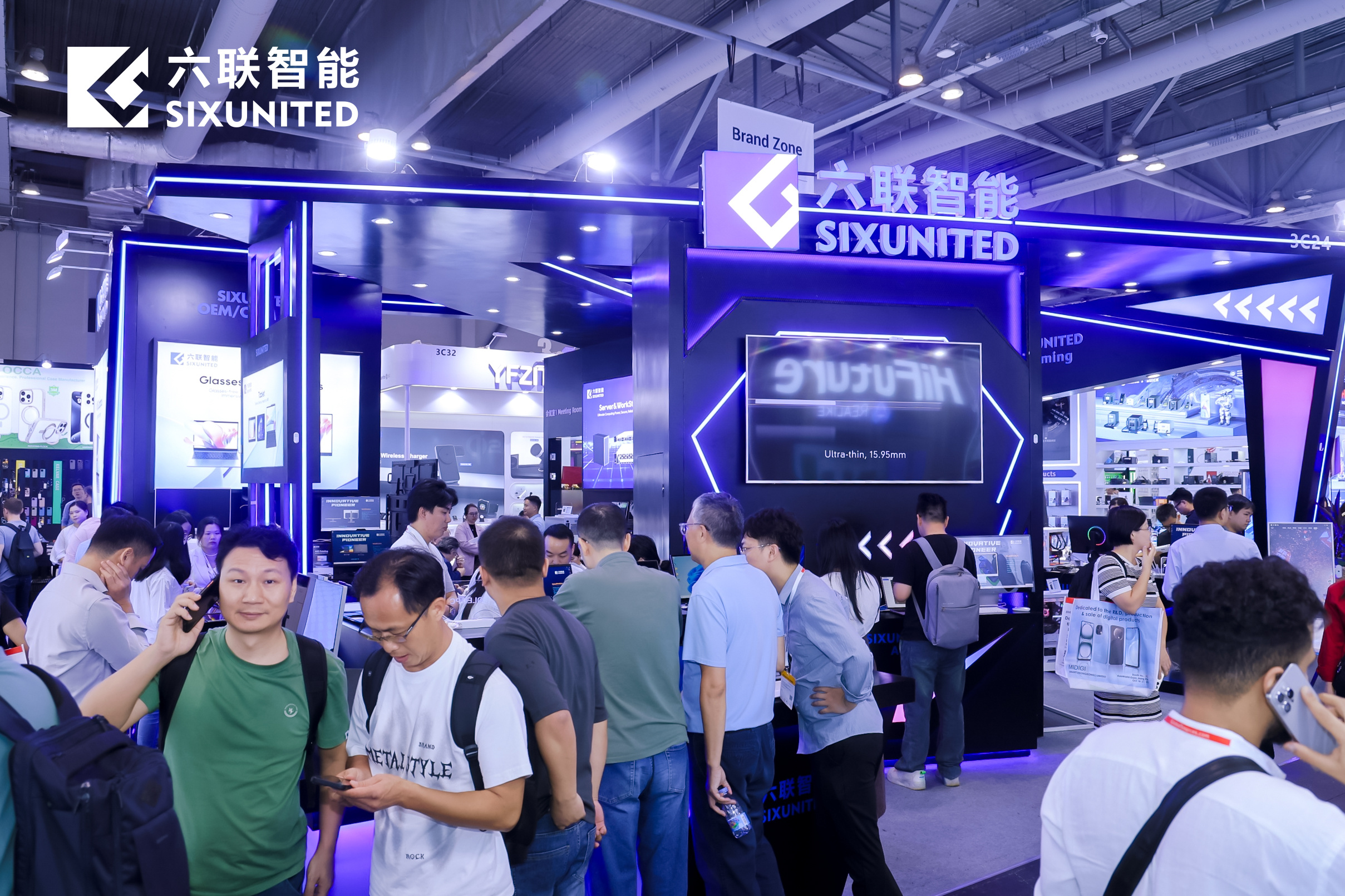 The Hong Kong Autumn Electronics Fair by Six-Link Smart is a grand event: reshaping future life experiences with innovative technologies such as AI and naked-eye 3D!