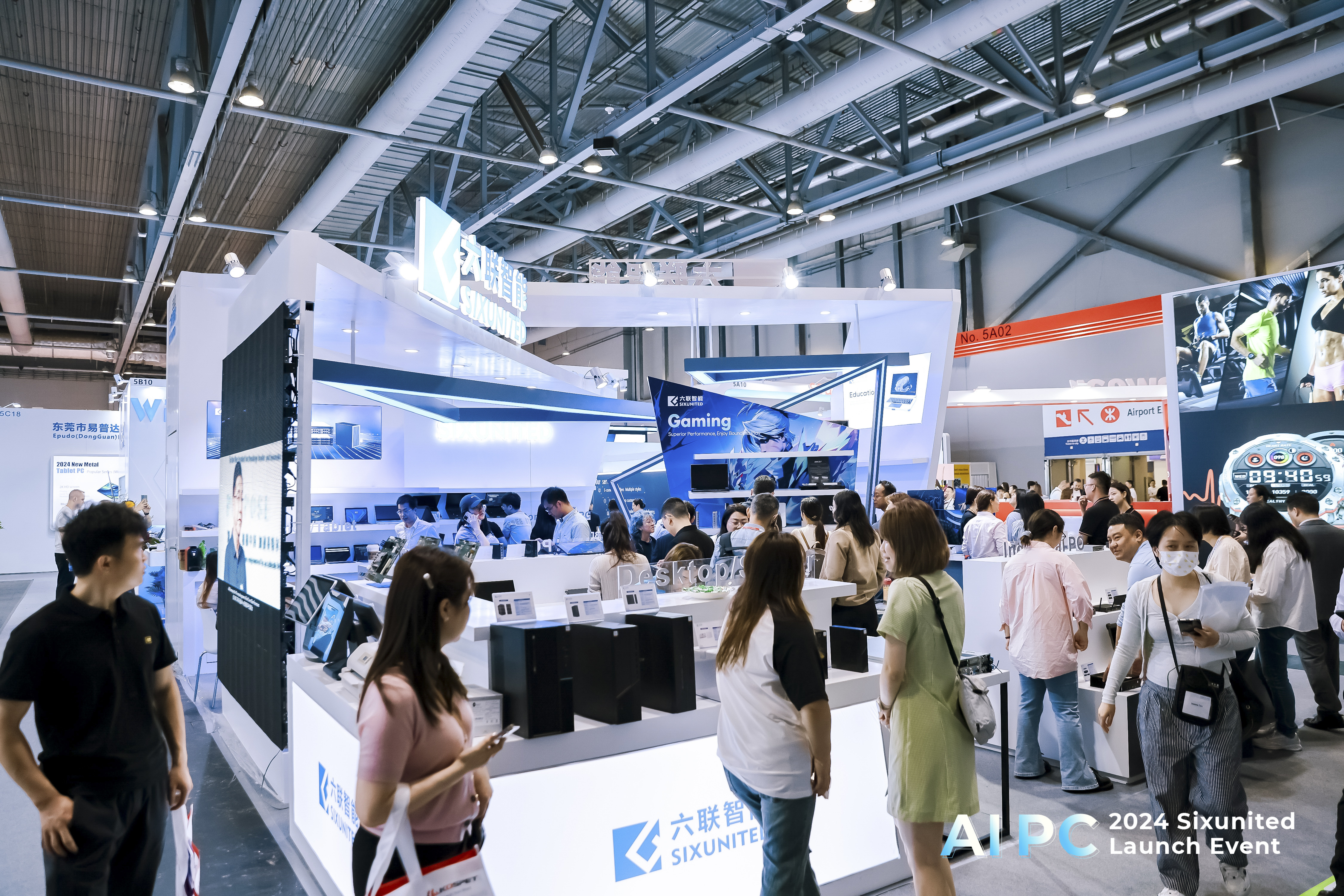 香港电子展盛况空前，六联智能AI PC及多元化产品线实力获赞