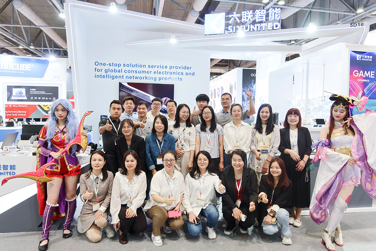旗舰新品高能亮相2023香港环球资源秋季电子展，六联智能以科技点亮创新之光！