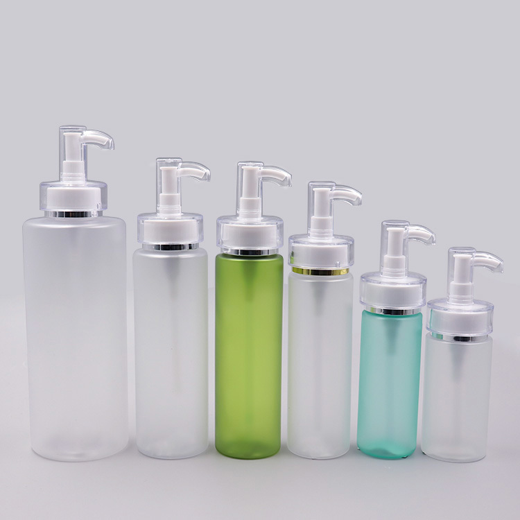100-500ml Frosted bottle with aibion lotion pump
