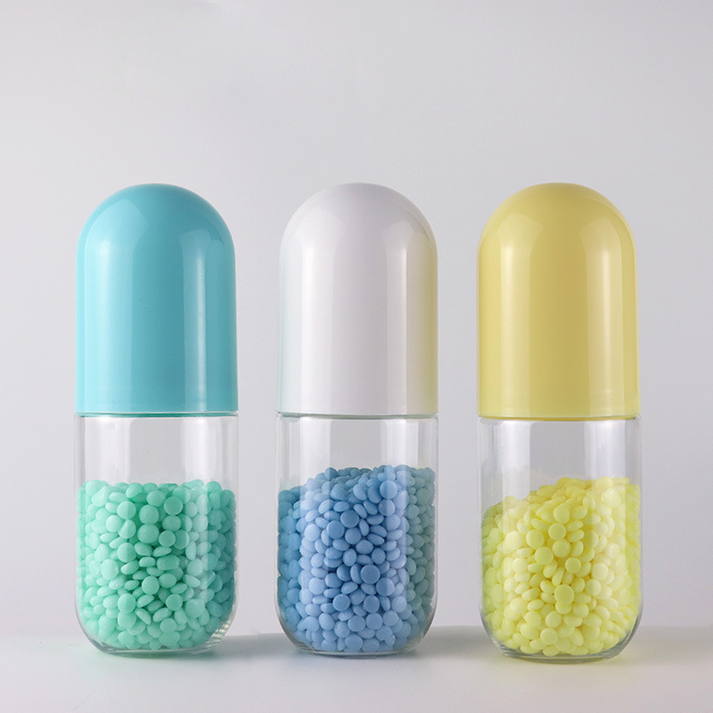 30% PCR PET 100毫升胶囊形瓶