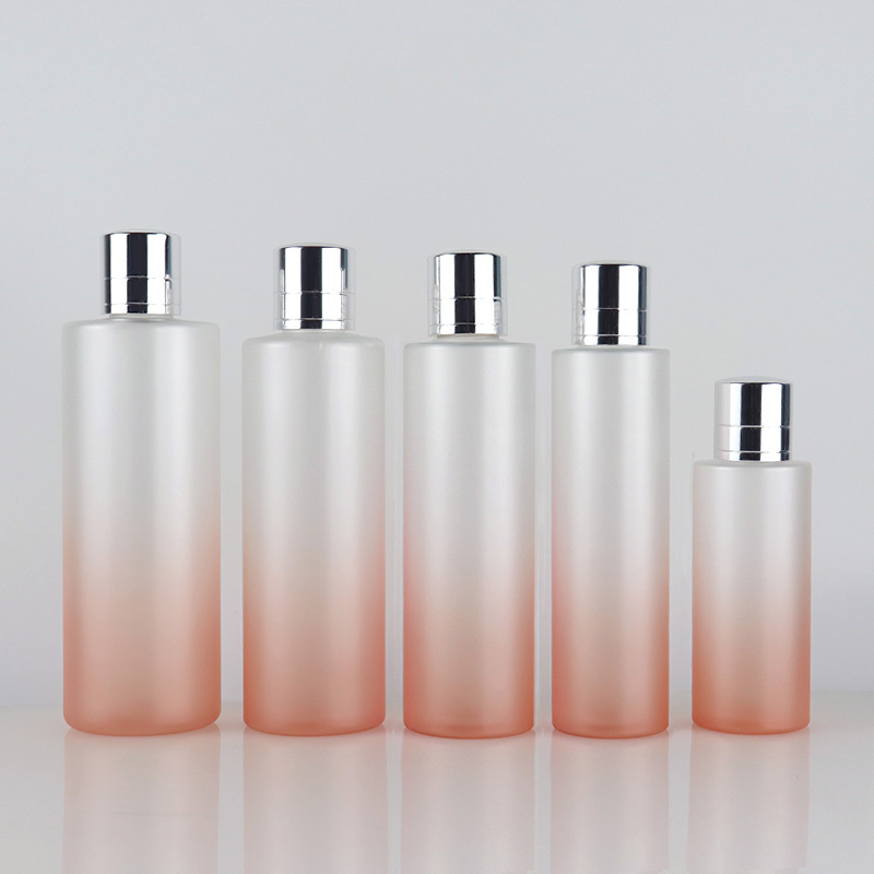 Colored sandblasting bottle
