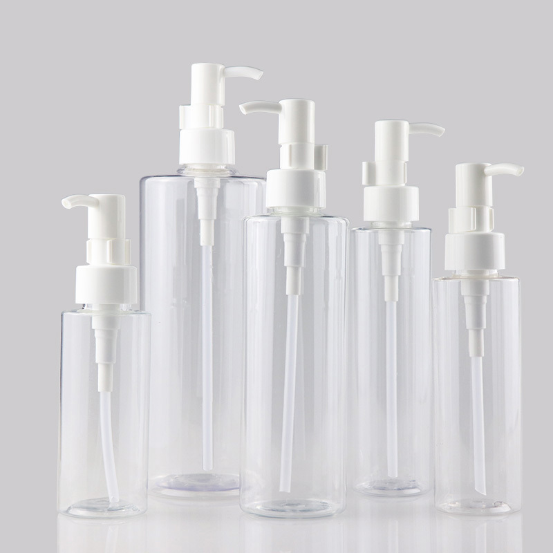 Bottle with Makeup remover oil pump