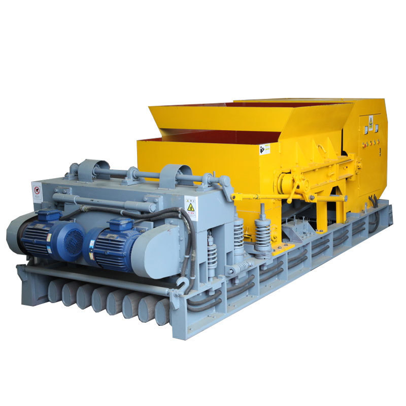 Hollow floor slab machine