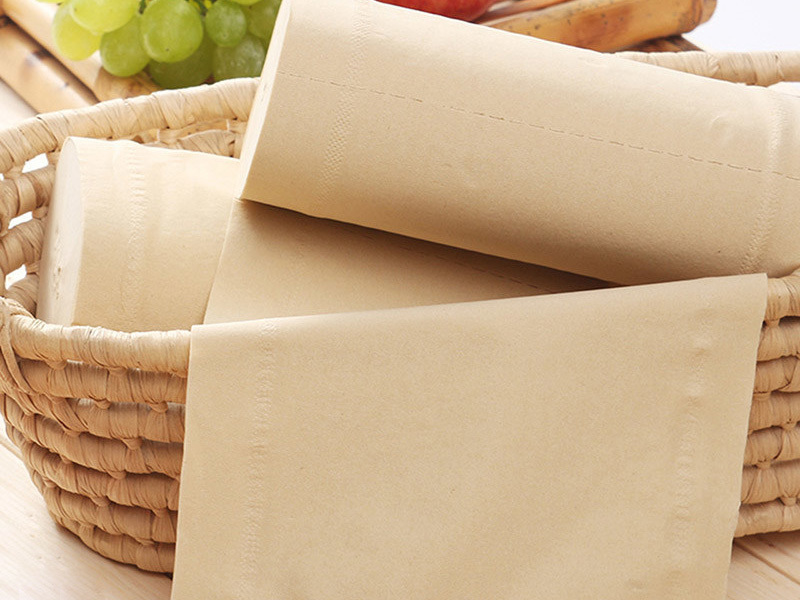 Natural roll paper