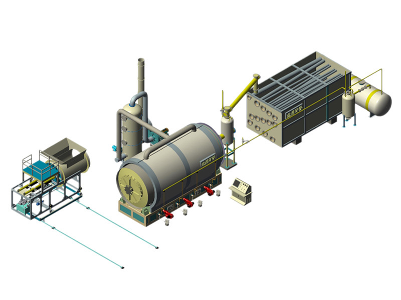 Batch Pyrolysis Plant