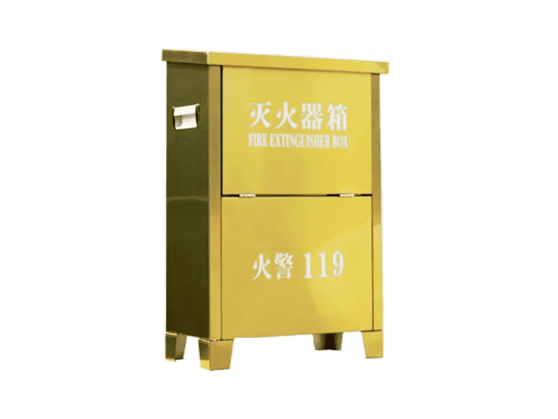 電鍍彩色不銹鋼滅火器箱