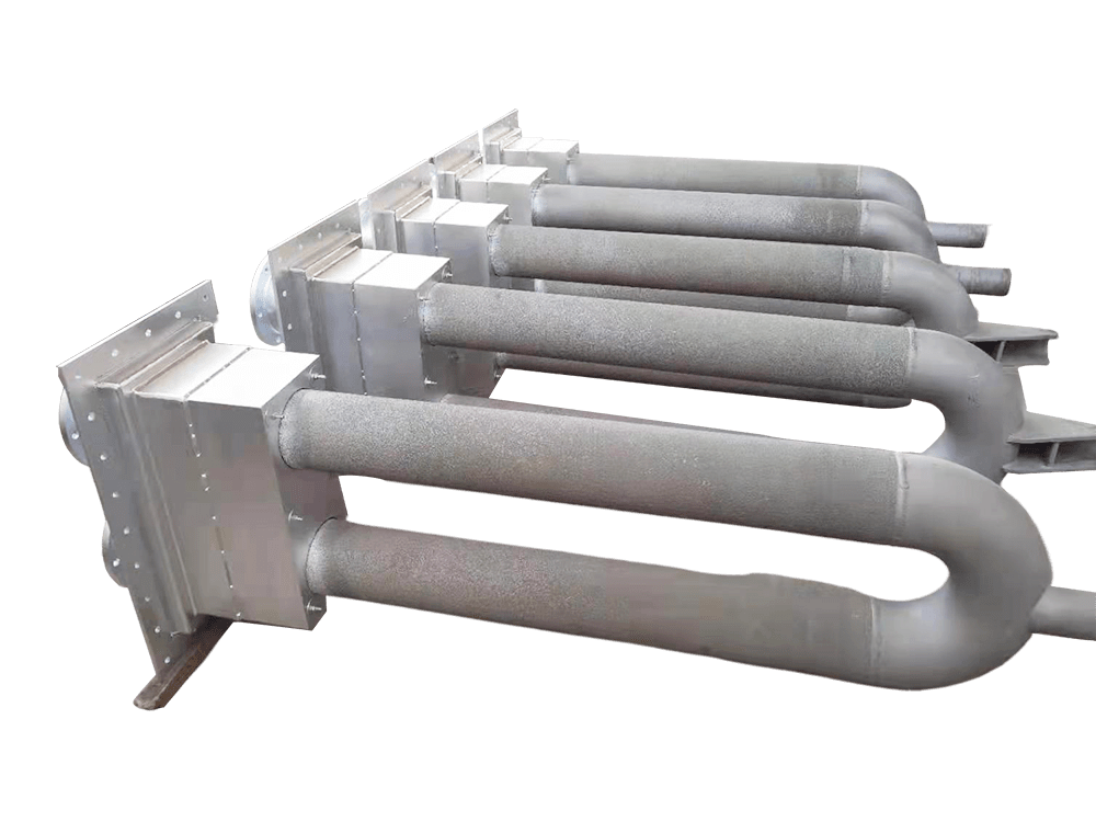 U-shaped radiation tube