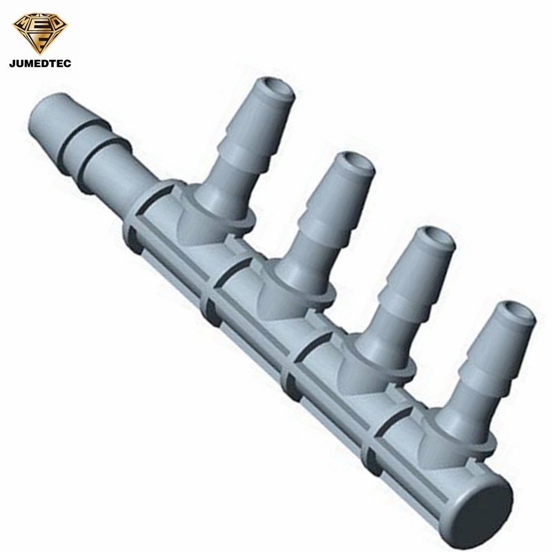 5-Way Elbow Hose Barb Adapter Pipe Fittings Connector