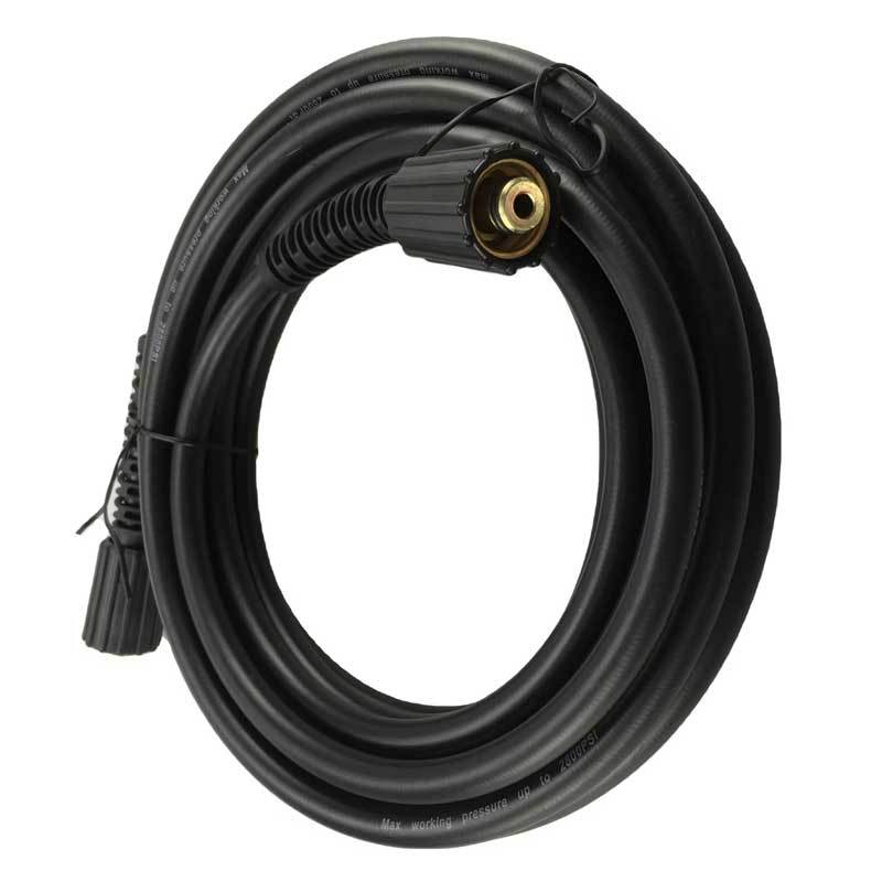 3200psi Pressure washer hose with M22-14mm fittings 1/4