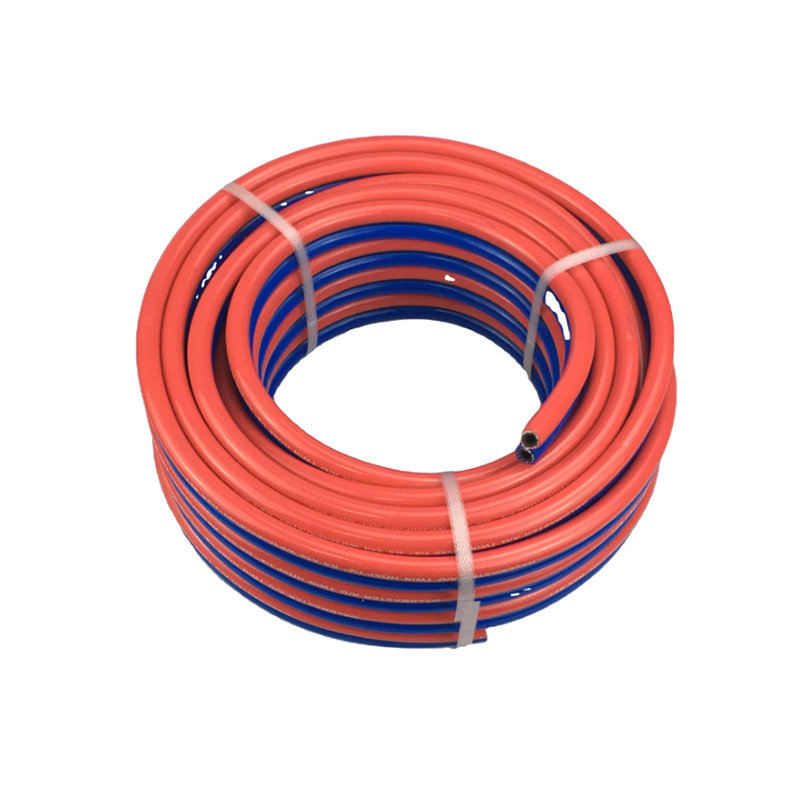 Flame retardant PVC twin welding hose