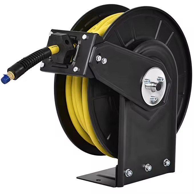 CHINA SUPPLY HIGH QUALITY DURABLE AUTO RETRACTABLE HOSE REEL W/ 3/8