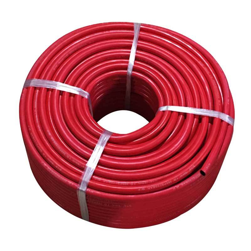 RUBBER ACETYLENE HOSE FOR WELDING AND CUTTING APPLICATIONS WITH VARIOUS SIZES FOR CHOOSE, WELDING HOSE