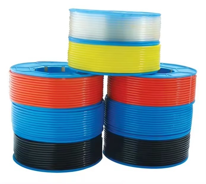 Good quality pu air hose , pu flexible hose , pu hose 5x8mm 6x9mm 8*12mm 10*14mm with plastic spool for pneumatic use