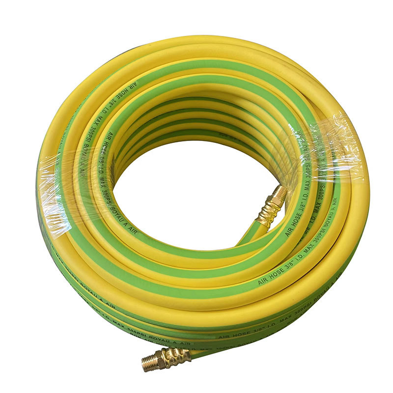 Extreme Flexible and Frost Proof 2 Colors Hybrid Air Compressor Hose 3/8