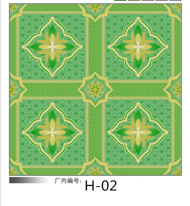 PVC floor leather