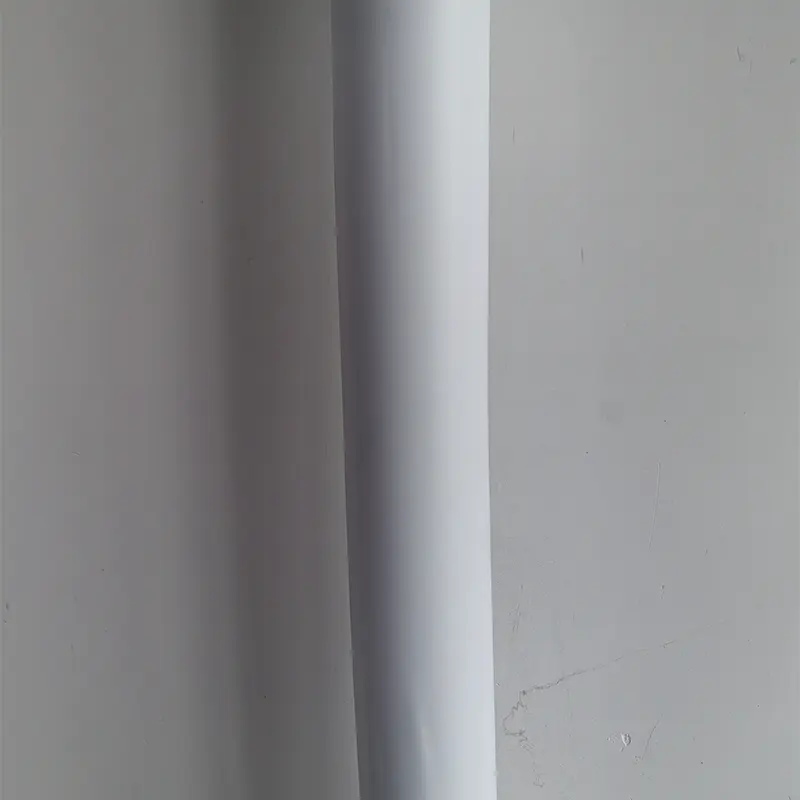 PVC white film. color film
