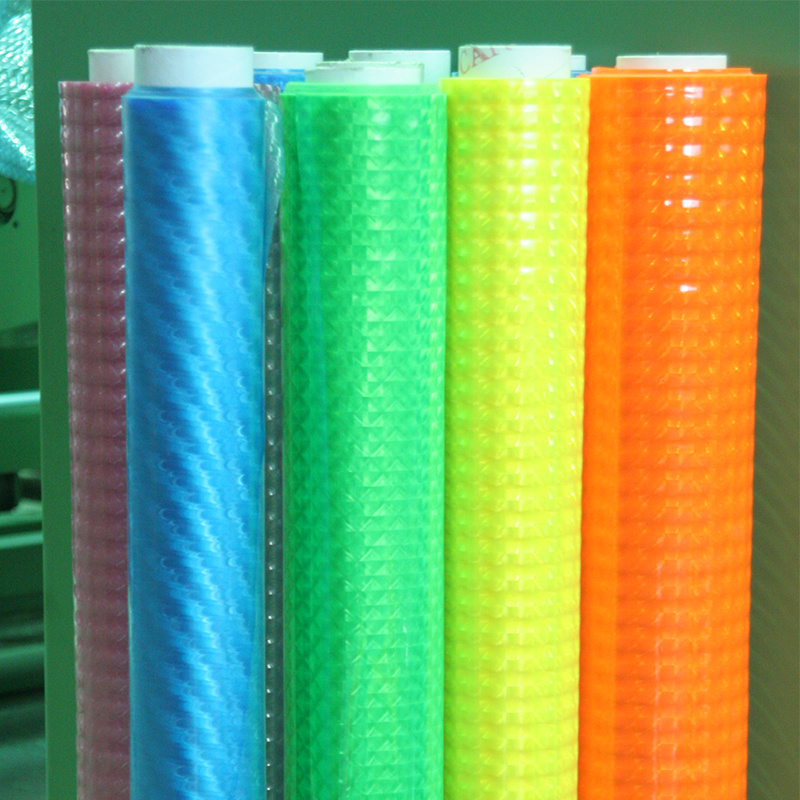 PVC3D translucent decorative film, three-dimensional sense on both sides
