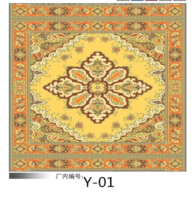 PVC floor leather