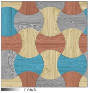 PVC floor leather