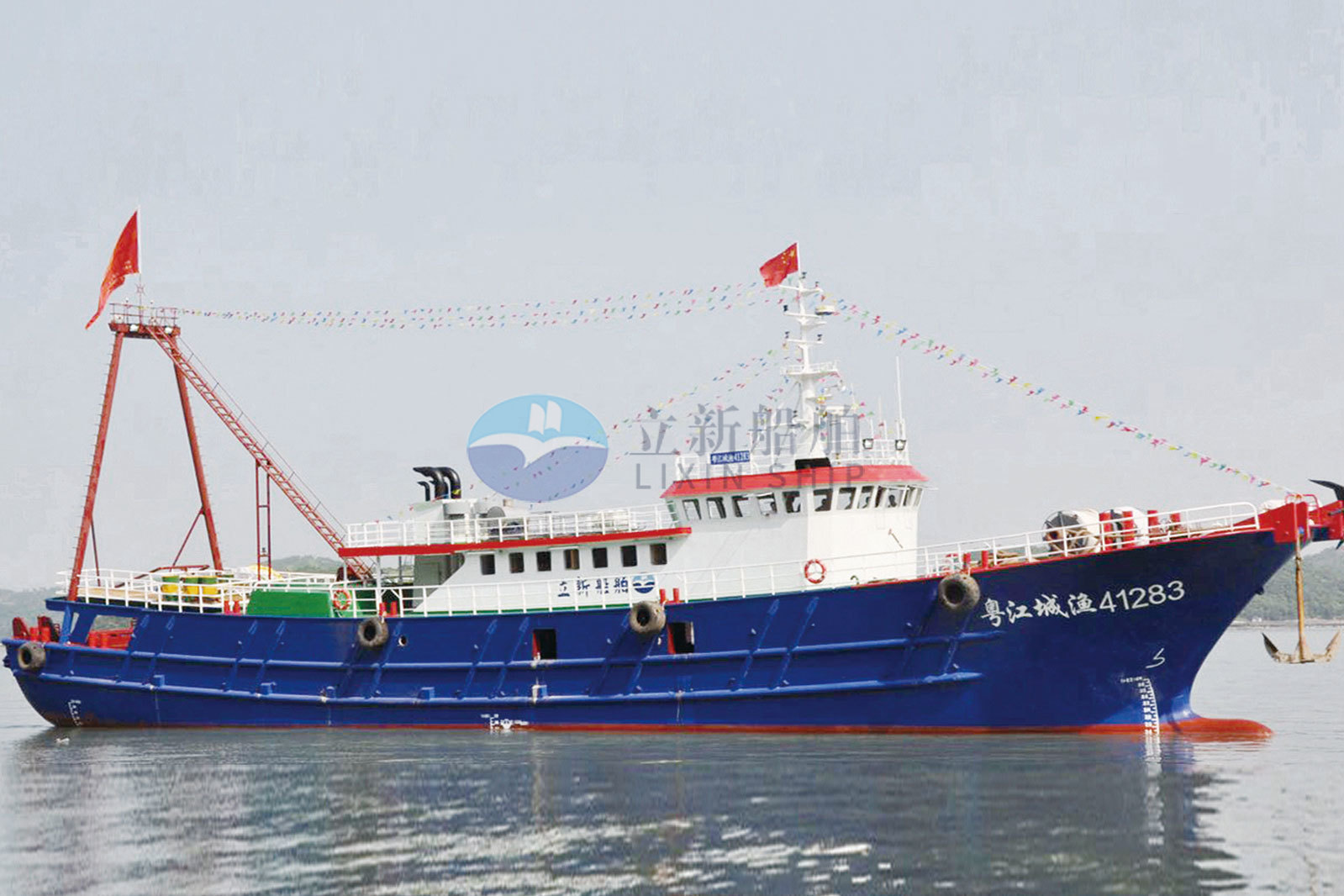 46.8-meter seine fishing vessel with double machine, double oars and double draft tube