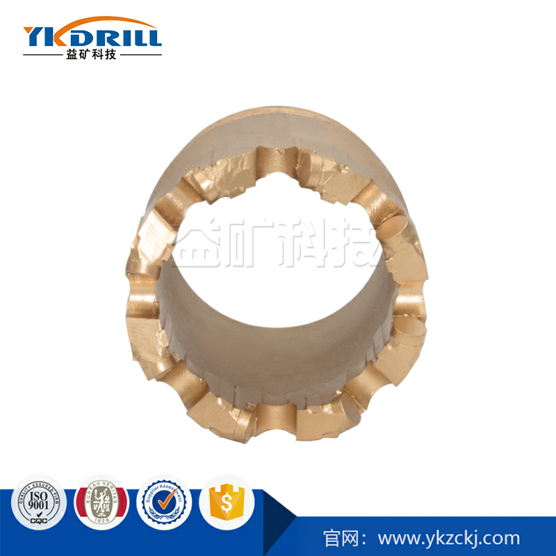 Φ113-T103*4*120金刚石复合片取芯钻头——益矿科技