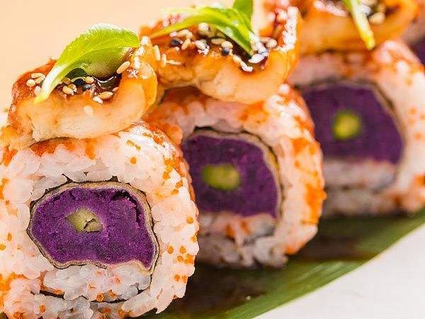 Sushi is a Japanese dish that uses vinegar as the main ingredient in the rice