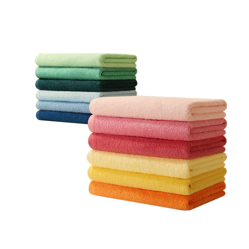 Bath towel Pure cotton absorbent fast dry hair, male and female household cotton couples soft wrap