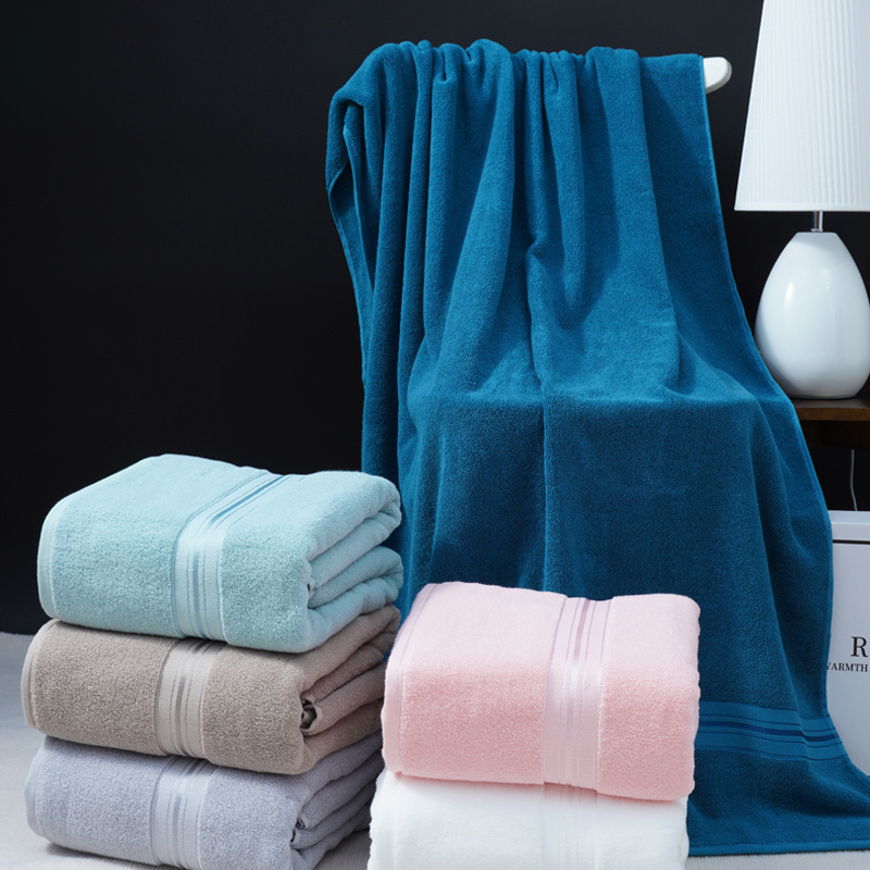 Hotel special bath towel thickened adult senior female male household pure cotton absorbent