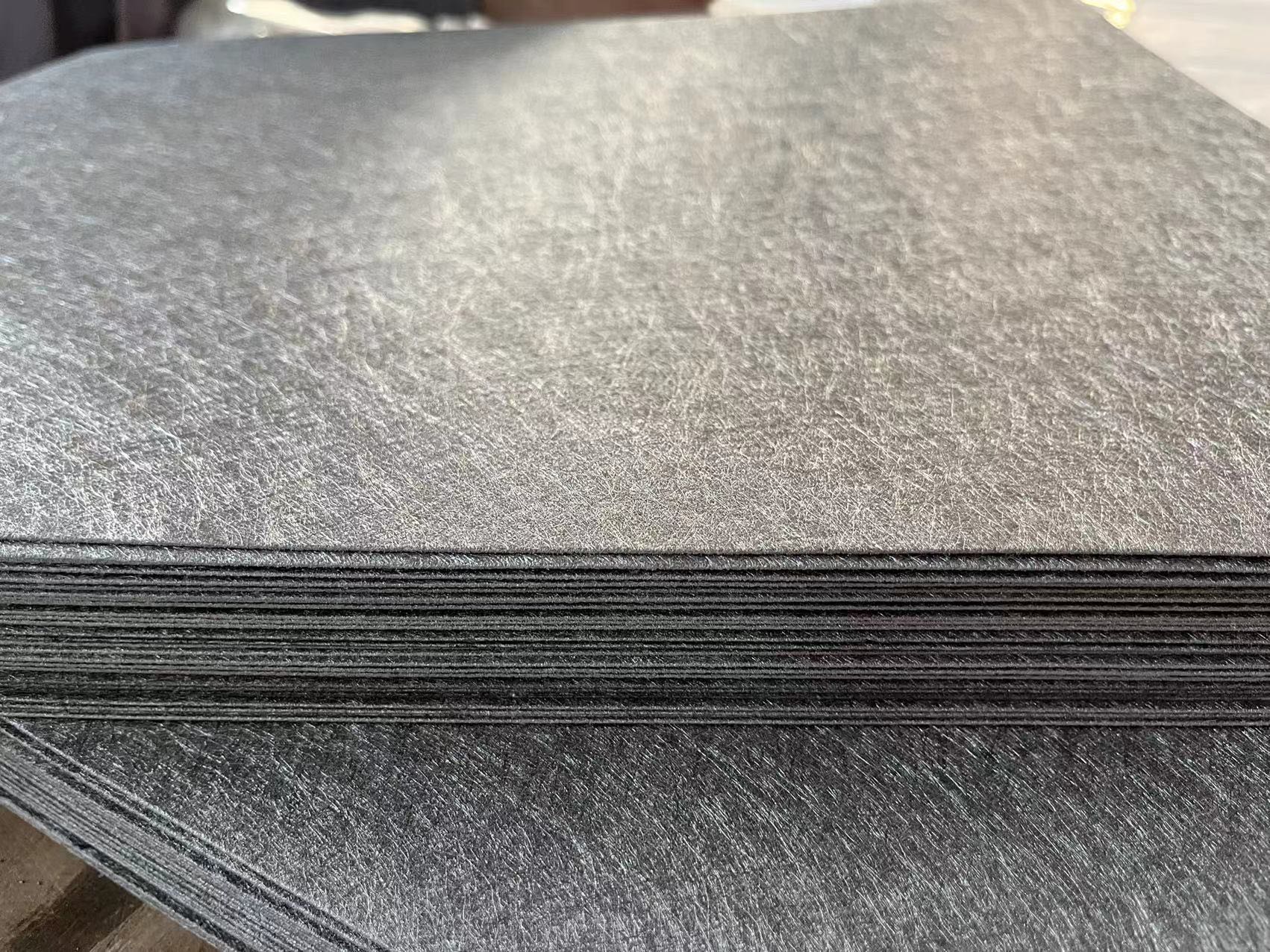 Metal fiber felt