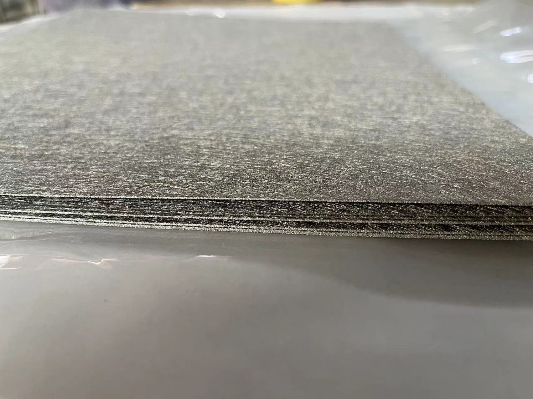 Metal fiber felt