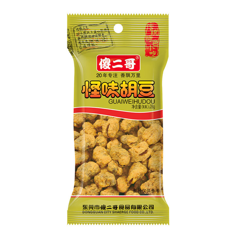 28克怪味胡豆