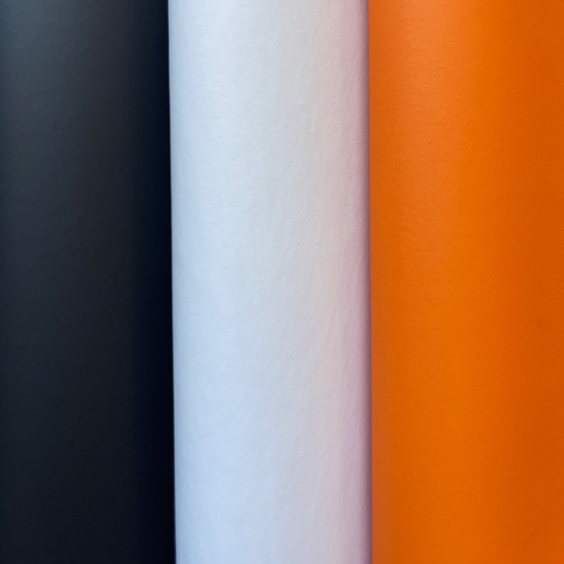 Luggage leather-plain weave