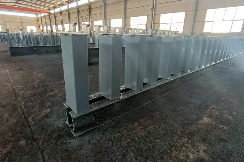 Processing and production of steel structure supporting products
