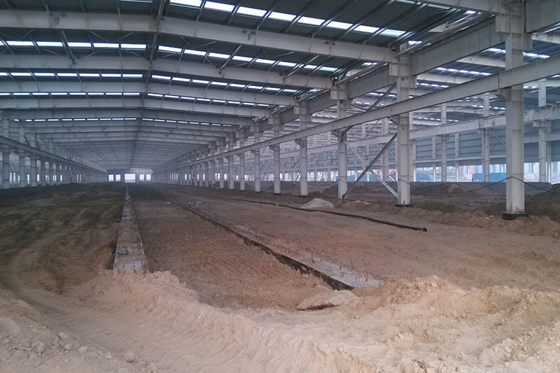 Steel structure warehouse