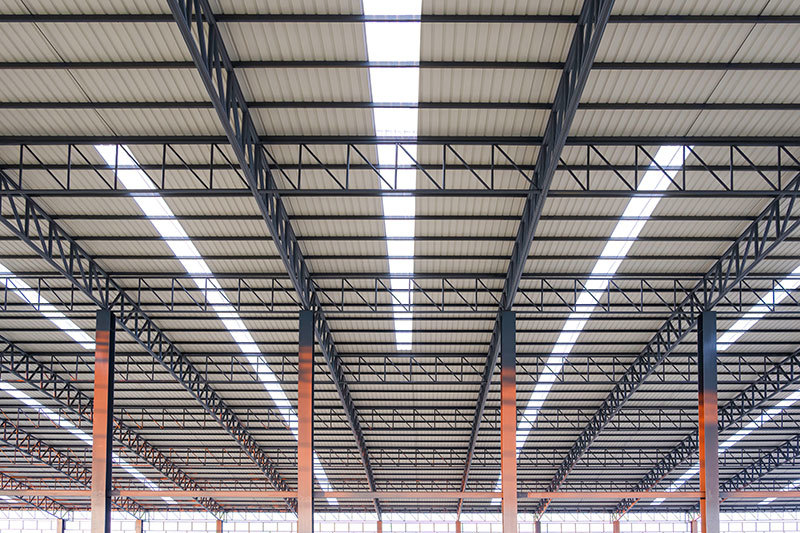 Steel structure warehouse