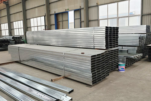 Processing and production of steel structure supporting products