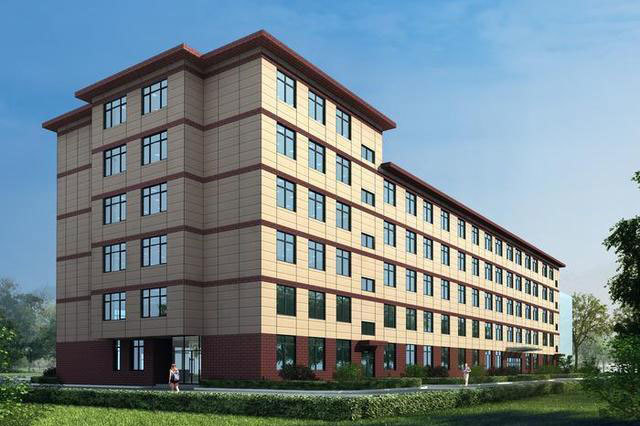 Steel structure teaching building