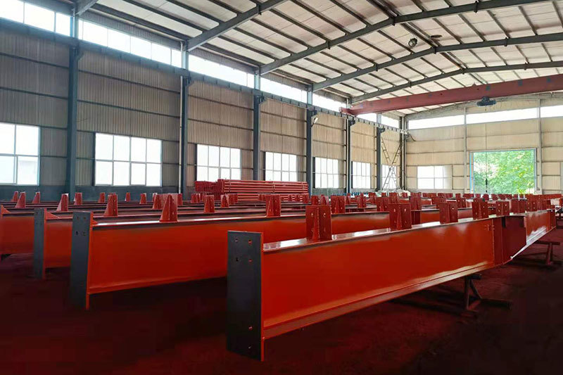 Processing and production of steel structure supporting products