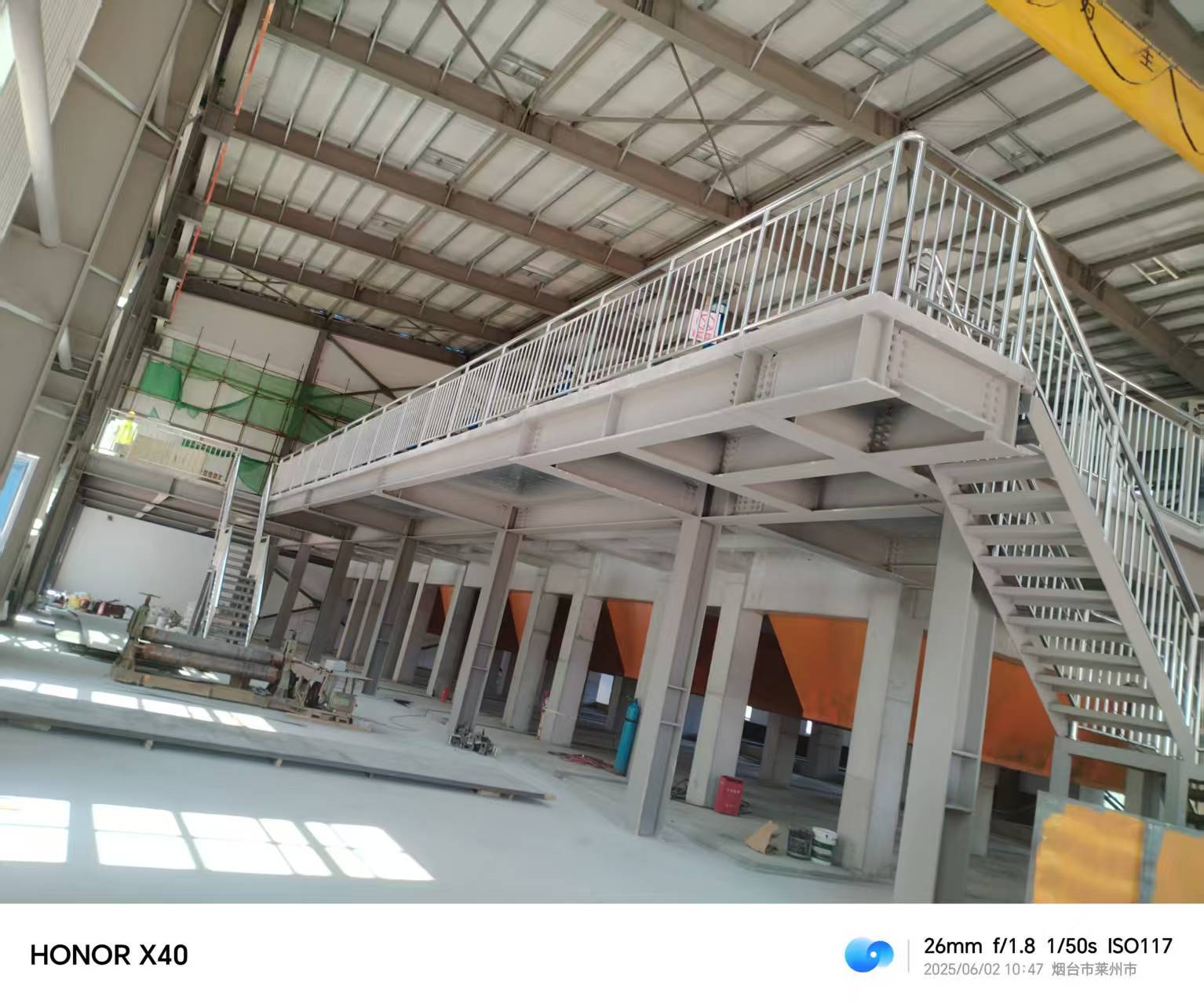 steel structure staircase
