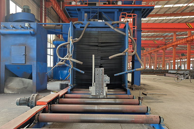 Processing and production of steel structure supporting products