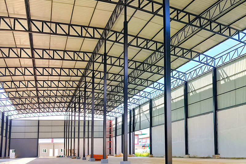 Steel structure warehouse