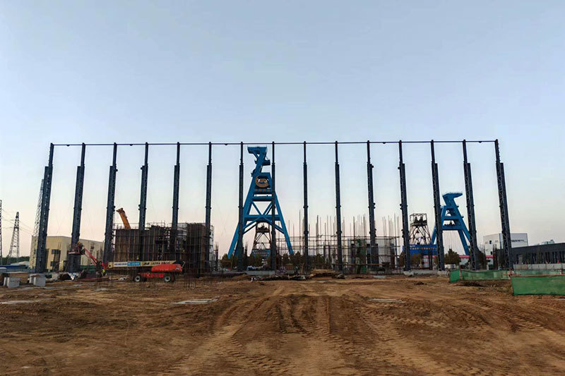 Steel structure warehouse