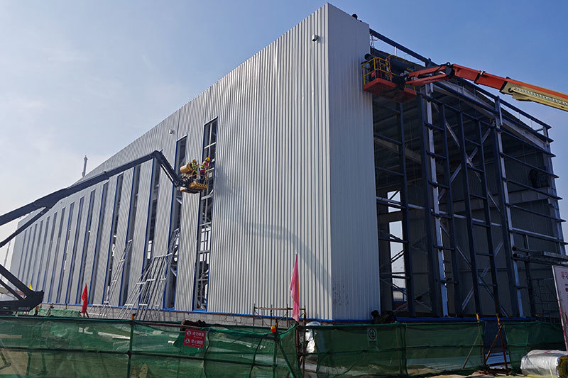 Steel structure office building